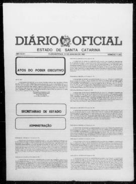Diário Oficial do Estado de Santa Catarina. Ano 47. N° 11642 de 14/01/1981