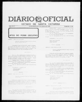Diário Oficial do Estado de Santa Catarina. Ano 47. N° 11733 de 01/06/1981