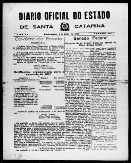 Diário Oficial do Estado de Santa Catarina. Ano 4. N° 962 de 05/07/1937