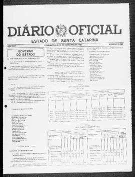 Diário Oficial do Estado de Santa Catarina. Ano 49. N° 12358 de 13/12/1983