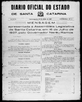 Diário Oficial do Estado de Santa Catarina. Ano 4. N° 972 de 16/07/1937