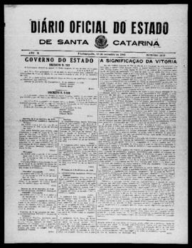 Diário Oficial do Estado de Santa Catarina. Ano 10. N° 2579 de 10/09/1943