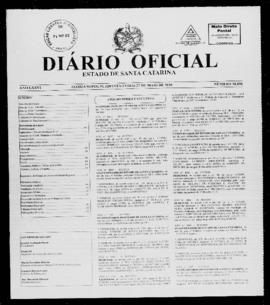 Diário Oficial do Estado de Santa Catarina. Ano 76. N° 18856 de 27/05/2010