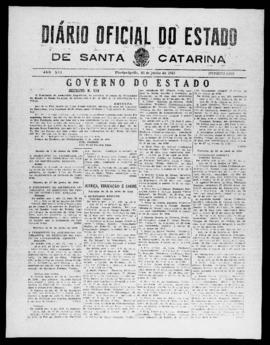 Diário Oficial do Estado de Santa Catarina. Ano 16. N° 3965 de 23/06/1949