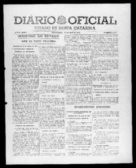 Diário Oficial do Estado de Santa Catarina. Ano 25. N° 6071 de 16/04/1958