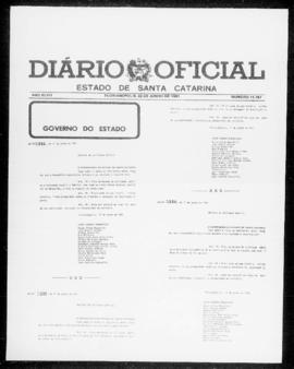 Diário Oficial do Estado de Santa Catarina. Ano 47. N° 11747 de 22/06/1981