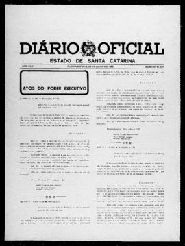 Diário Oficial do Estado de Santa Catarina. Ano 46. N° 11527 de 29/07/1980