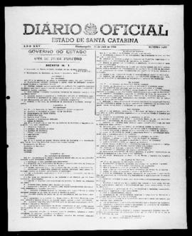 Diário Oficial do Estado de Santa Catarina. Ano 25. N° 6077 de 24/04/1958