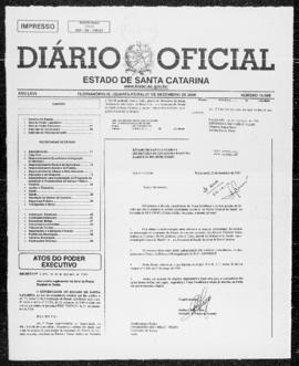 Diário Oficial do Estado de Santa Catarina. Ano 67. N° 16568 de 27/12/2000