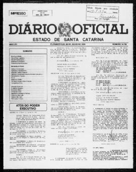 Diário Oficial do Estado de Santa Catarina. Ano 58. N° 14725 de 08/07/1993