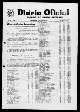 Diário Oficial do Estado de Santa Catarina. Ano 30. N° 7342 de 29/07/1963