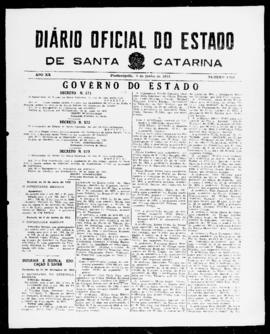 Diário Oficial do Estado de Santa Catarina. Ano 20. N° 4913 de 09/06/1953
