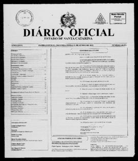 Diário Oficial do Estado de Santa Catarina. Ano 76. N° 18871 de 21/06/2010