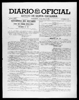 Diário Oficial do Estado de Santa Catarina. Ano 25. N° 6134 de 24/07/1958