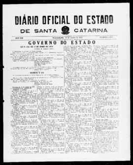 Diário Oficial do Estado de Santa Catarina. Ano 20. N° 4920 de 18/06/1953
