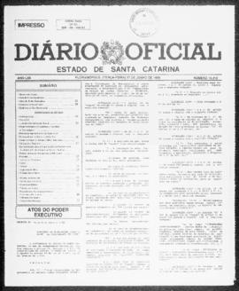 Diário Oficial do Estado de Santa Catarina. Ano 62. N° 15212 de 27/06/1995