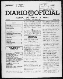 Diário Oficial do Estado de Santa Catarina. Ano 58. N° 14718 de 29/06/1993