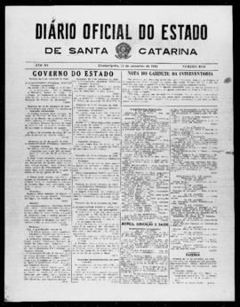 Diário Oficial do Estado de Santa Catarina. Ano 11. N° 2818 de 15/09/1944