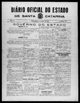 Diário Oficial do Estado de Santa Catarina. Ano 10. N° 2521 de 16/06/1943
