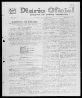 Diário Oficial do Estado de Santa Catarina. Ano 30. N° 7278 de 26/04/1963