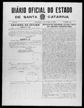 Diário Oficial do Estado de Santa Catarina. Ano 11. N° 2816 de 13/09/1944