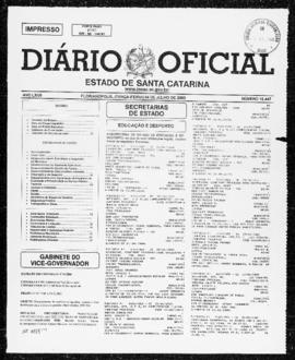 Diário Oficial do Estado de Santa Catarina. Ano 67. N° 16447 de 04/07/2000
