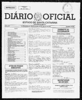 Diário Oficial do Estado de Santa Catarina. Ano 67. N° 16449 de 06/07/2000