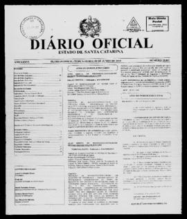 Diário Oficial do Estado de Santa Catarina. Ano 76. N° 18862 de 08/06/2010