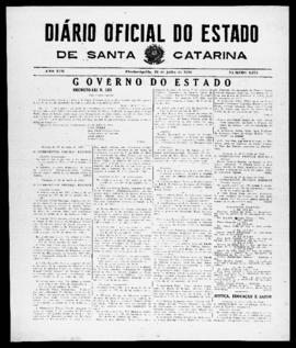 Diário Oficial do Estado de Santa Catarina. Ano 13. N° 3275 de 31/07/1946