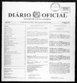 Diário Oficial do Estado de Santa Catarina. Ano 71. N° 17810 de 24/01/2006