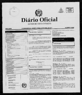 Diário Oficial do Estado de Santa Catarina. Ano 76. N° 19068 de 14/04/2011