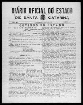 Diário Oficial do Estado de Santa Catarina. Ano 16. N° 3971 de 05/07/1949