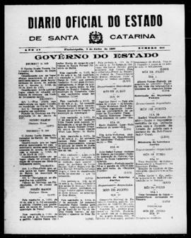 Diário Oficial do Estado de Santa Catarina. Ano 4. N° 960 de 02/07/1937