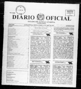 Diário Oficial do Estado de Santa Catarina. Ano 71. N° 17618 de 14/04/2005