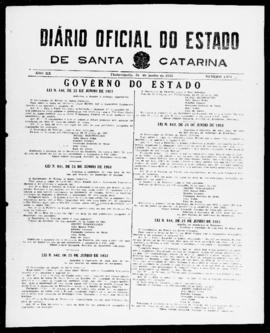 Diário Oficial do Estado de Santa Catarina. Ano 20. N° 4926 de 26/06/1953