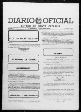Diário Oficial do Estado de Santa Catarina. Ano 47. N° 11640 de 12/01/1981