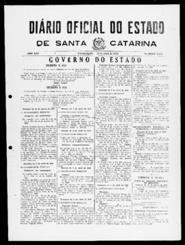 Diário Oficial do Estado de Santa Catarina. Ano 21. N° 5113 de 12/04/1954