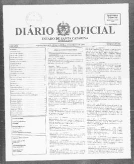 Diário Oficial do Estado de Santa Catarina. Ano 70. N° 17156 de 20/05/2003