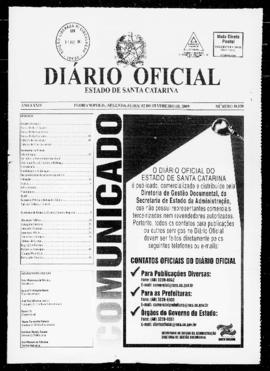 Diário Oficial do Estado de Santa Catarina. Ano 74. N° 18539 de 02/02/2009