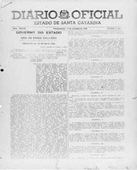 Diário Oficial do Estado de Santa Catarina. Ano 28. N° 6879 de 01/09/1961
