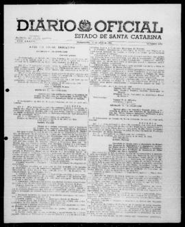 Diário Oficial do Estado de Santa Catarina. Ano 33. N° 8030 de 12/04/1966