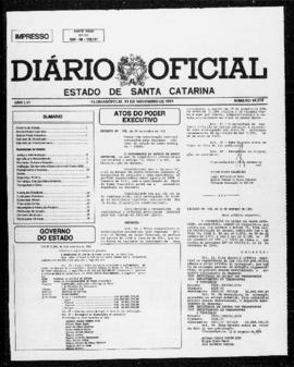 Diário Oficial do Estado de Santa Catarina. Ano 56. N° 14318 de 11/11/1991