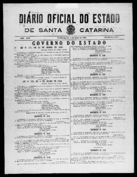 Diário Oficial do Estado de Santa Catarina. Ano 16. N° 3970 de 04/07/1949