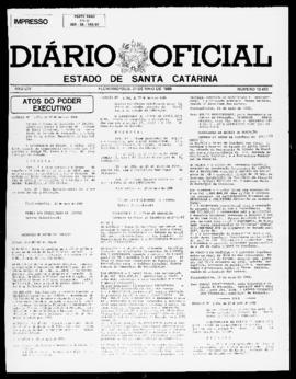 Diário Oficial do Estado de Santa Catarina. Ano 54. N° 13463 de 31/05/1988