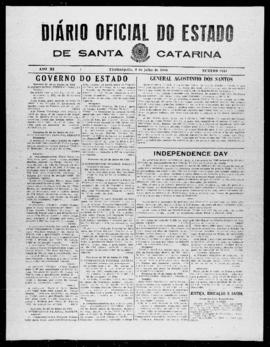 Diário Oficial do Estado de Santa Catarina. Ano 11. N° 2768 de 04/07/1944