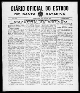 Diário Oficial do Estado de Santa Catarina. Ano 13. N° 3253 de 27/06/1946