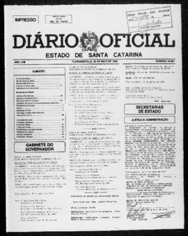 Diário Oficial do Estado de Santa Catarina. Ano 58. N° 14691 de 20/05/1993