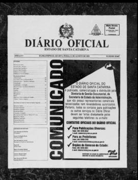 Diário Oficial do Estado de Santa Catarina. Ano 75. N° 18667 de 12/08/2009