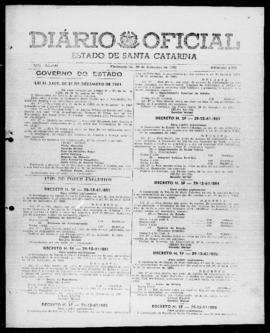 Diário Oficial do Estado de Santa Catarina. Ano 28. N° 6958 de 29/12/1961