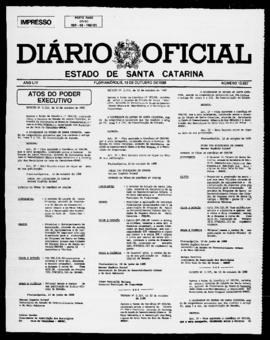 Diário Oficial do Estado de Santa Catarina. Ano 54. N° 13557 de 13/10/1988